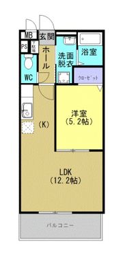 エステルの間取り画像
