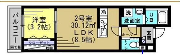 TownhouseⅤ（タウンハウスファイブ）の間取り画像