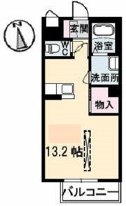 アンシャンテ厚生の間取り画像