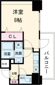 レジデンス三宮ラインの間取り画像