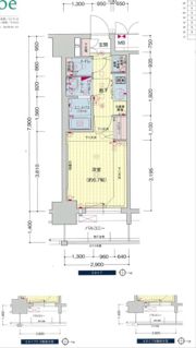 プレサンス名古屋STATIONルミアスの間取り画像