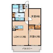 FRESCO SECOND(東棟)の間取り画像