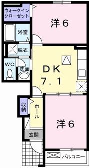 アート・ハウス 弐番館の間取り画像