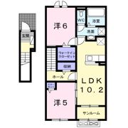 リベルラコッコBの間取り画像