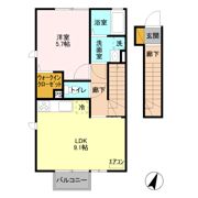 クレスト小林の間取り画像