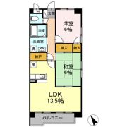 エスパシオ佐千原の間取り画像