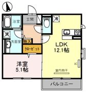 Re Court Lunaの間取り画像