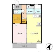 RASIS大海Ⅱの間取り画像