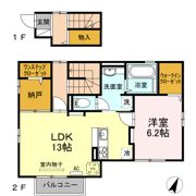 シュド プルミエールⅡの間取り画像