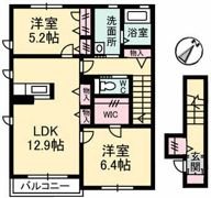 スカイランド B棟の間取り画像