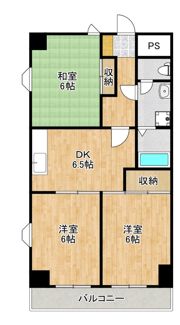 サンハイツ明石の間取り画像
