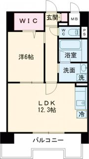 L・Isobe三宮の間取り画像