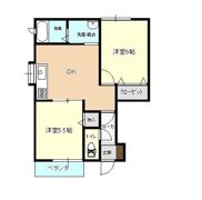 アンジュエールBの間取り画像