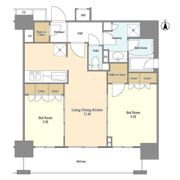ORME COURT NIPPORI EASTの間取り画像
