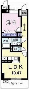 ベルエクセレントの間取り画像