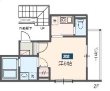 MELDIA西立川の間取り画像