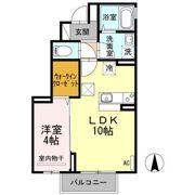 ムーンリジェール Bの間取り画像