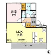 みどりのエアリー Sの間取り画像