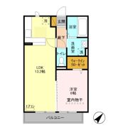 アルページュの間取り画像