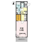 エミネンスⅢの間取り画像