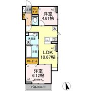 Ark Village 立川の間取り画像