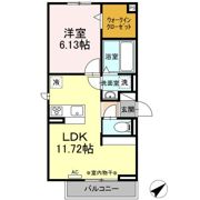 ブレーメン B棟の間取り画像