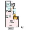 エグゼコート西浅井の間取り画像