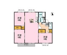 セジュール碧 Aの間取り画像