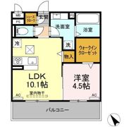 D-スクエア鴨田の間取り画像