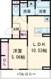 セジュールちさとⅤの間取り画像