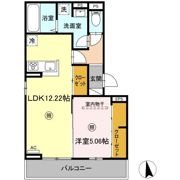 セジュールちさとⅤの間取り画像