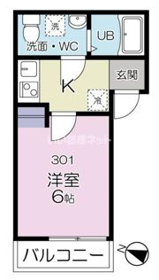 サラトガの間取り画像