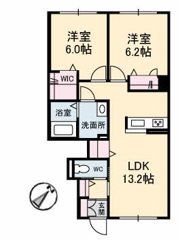 シャーメゾンKANDAの間取り画像
