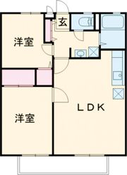 サンハイツ国岡の間取り画像