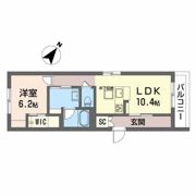 ベレオ黄金町の間取り画像