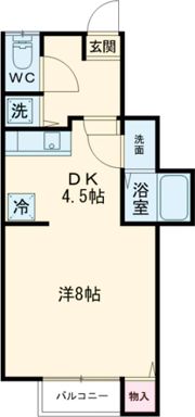 リアンジュBの間取り画像