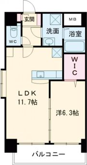プレジデント正弥久留米駅前の間取り画像