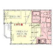 ハーモニーテラス伝馬Ⅲの間取り画像
