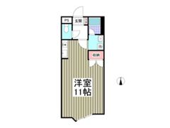 キュウブEX三俣の間取り画像