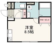 コーポぎやまんの間取り画像