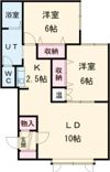メープルDの間取り画像