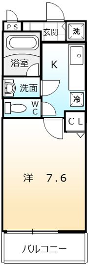 EDEN COURTの間取り画像