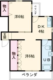 マンションLの間取り画像