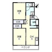 プレジール山陽Cの間取り画像