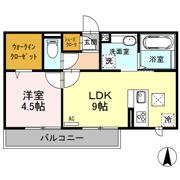 ミリュー Ⅰの間取り画像