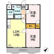 サンパティーク桜木Ⅱの間取り画像