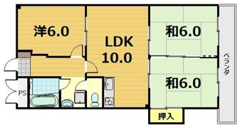 ステーションパレス京都の間取り画像