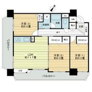 ライオンズマンション福田町の間取り画像