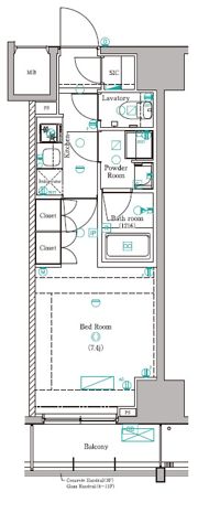 DIPS赤羽RESIDENCEの間取り画像