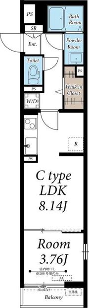 グレイス谷塚の間取り画像